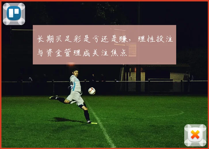 长期买足彩是亏还是赚，理性投注与资金管理成关注焦点