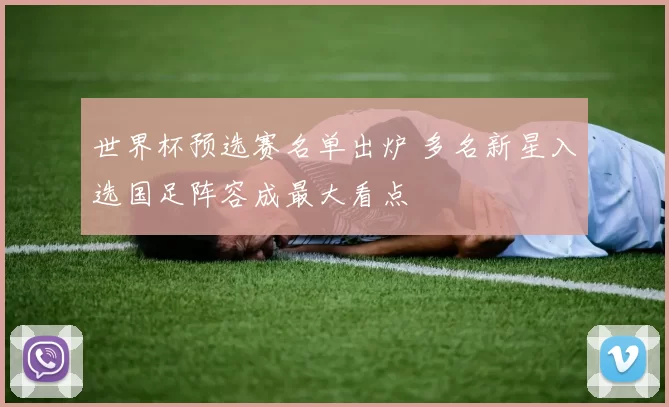 世界杯预选赛名单出炉 多名新星入选国足阵容成最大看点